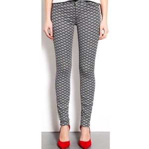 Hudson Jeans Nico‎ Diamond Art Deco Skinny Size 28